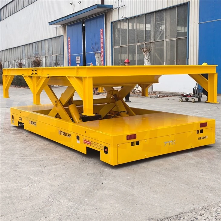 10 Ton Trackless Transfer Cart With 800mm Lifting best