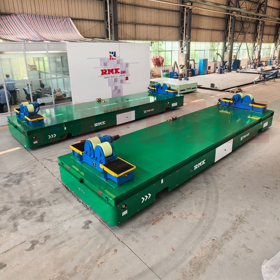 15 Tons Roller Trackless Transfer Cart high quality
