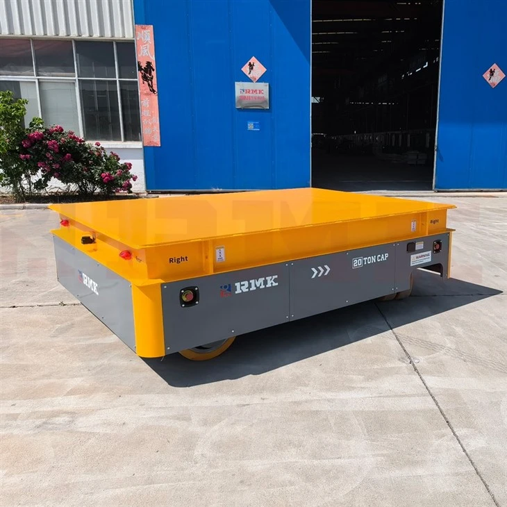 20 Tons Battery Powered Container Transfer Cart factory