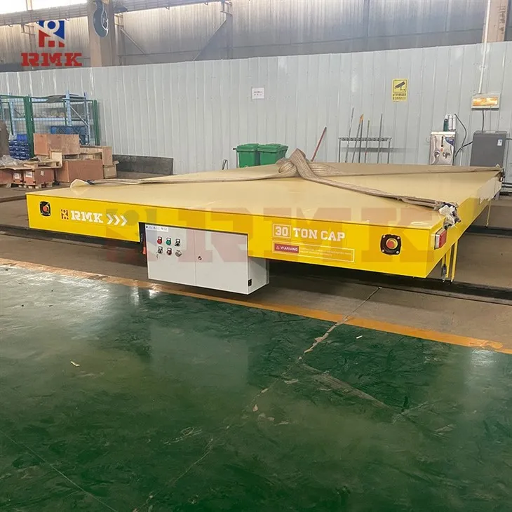 30T Battery Rail Transfer Trolley