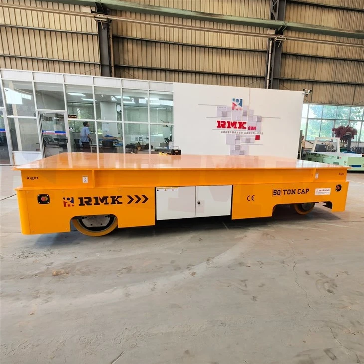 50 Tons Front Wheel Hydraulic Steering Transfer Cart high quality