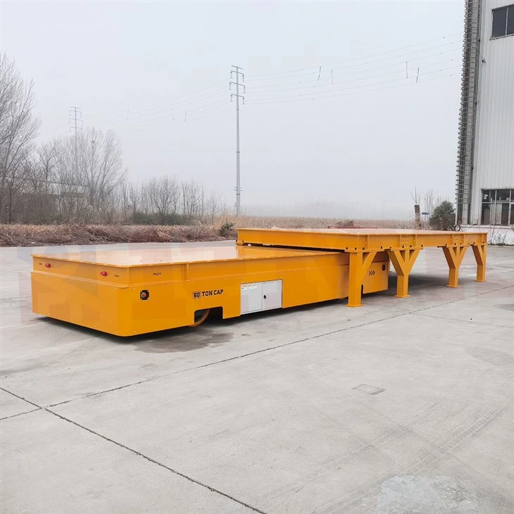 Heavy-Duty Self-Propelled Battery-Powered Industrial Transport Cart
