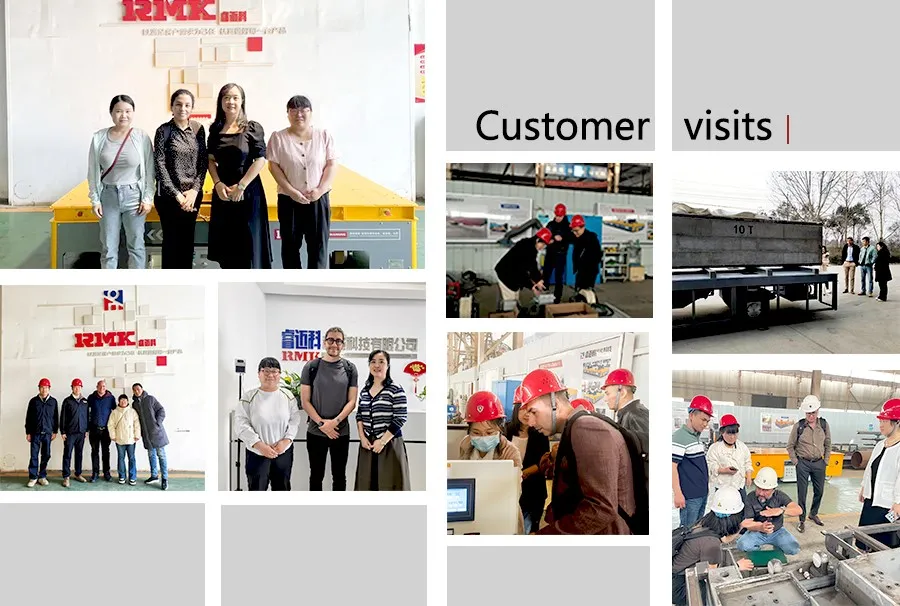 customer visiting on the customized transfer carts production customer visiting on the customized transfer carts production