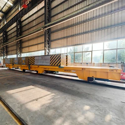 Explosion-proof Rail Transfer Trolley For Spraying Rooms